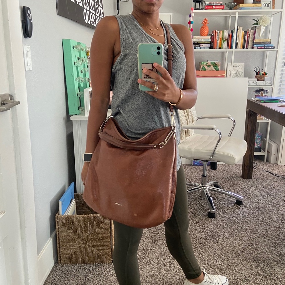 Coach - leather crossbody